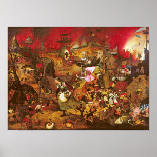 Póster Mad Meg (Grasa Desolada), Pieter Bruegel