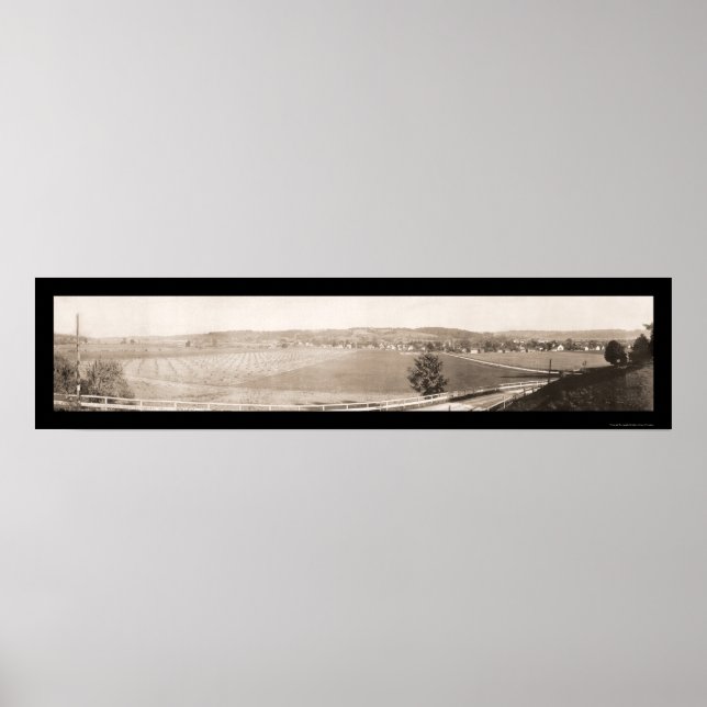 Póster Mad River Valley Ohio Foto 1913 (Frente)