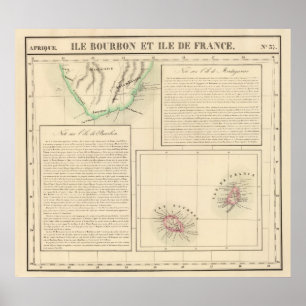 Póster Madagascar, Mauritius 57