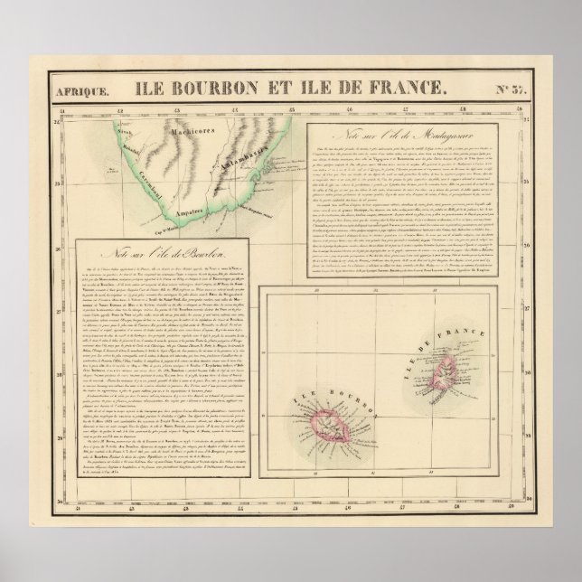 Póster Madagascar, Mauritius 57 (Frente)