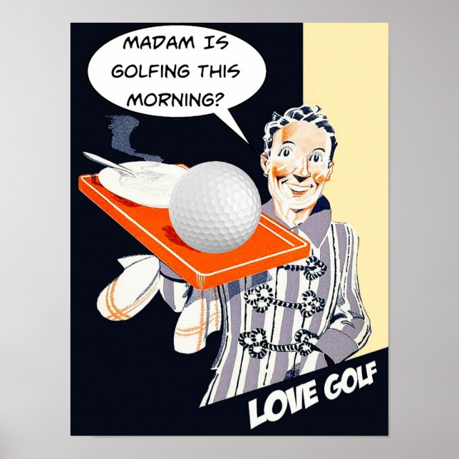 Póster Madam is Golfing Poster (Frente)
