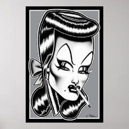 Póster Madam Mars™/Glamour Portrait