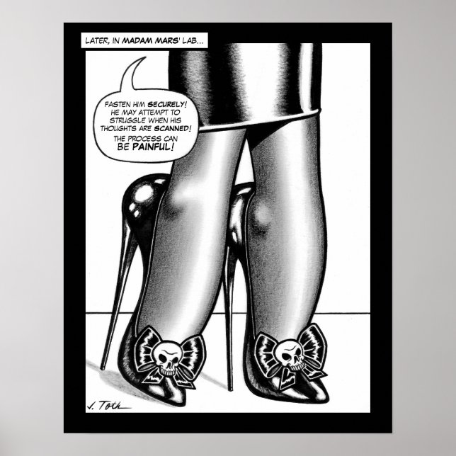 Póster Madam Mars™/High Heels (Frente)