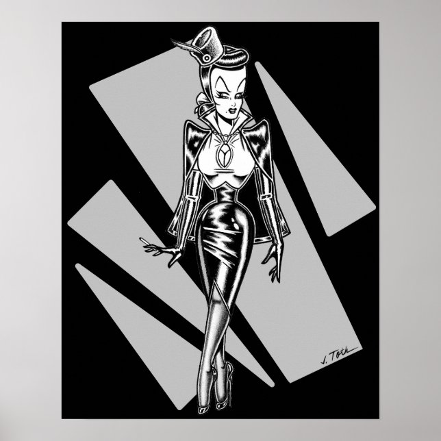 Póster Madam Mars™/Shadows (Frente)