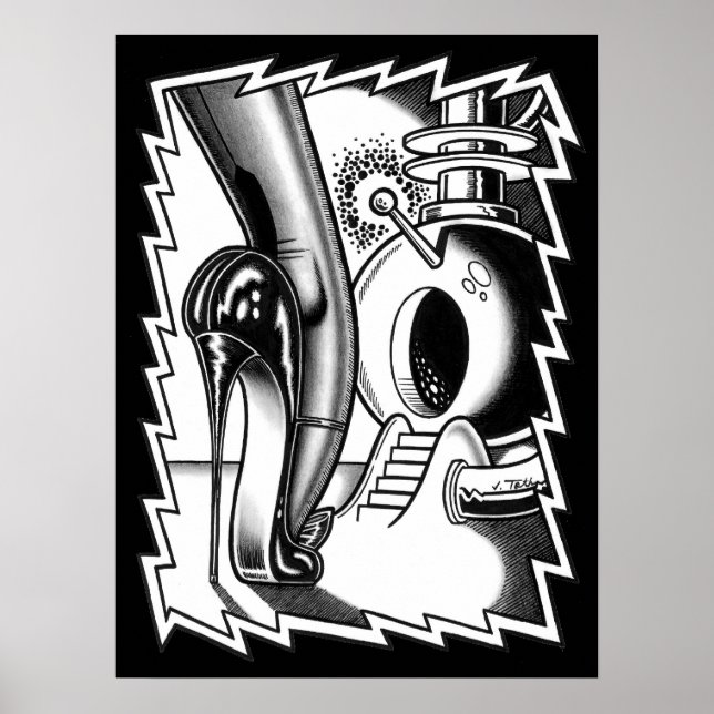 Póster Madam Mars™/Teleportation Chamber (Frente)