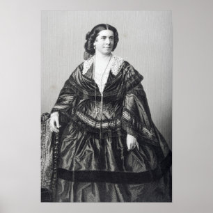 Póster Madame Anna Bishop