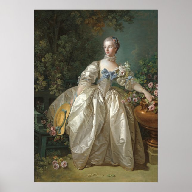 Póster Madame Bergeret - François Boucher Bella Artes (Frente)
