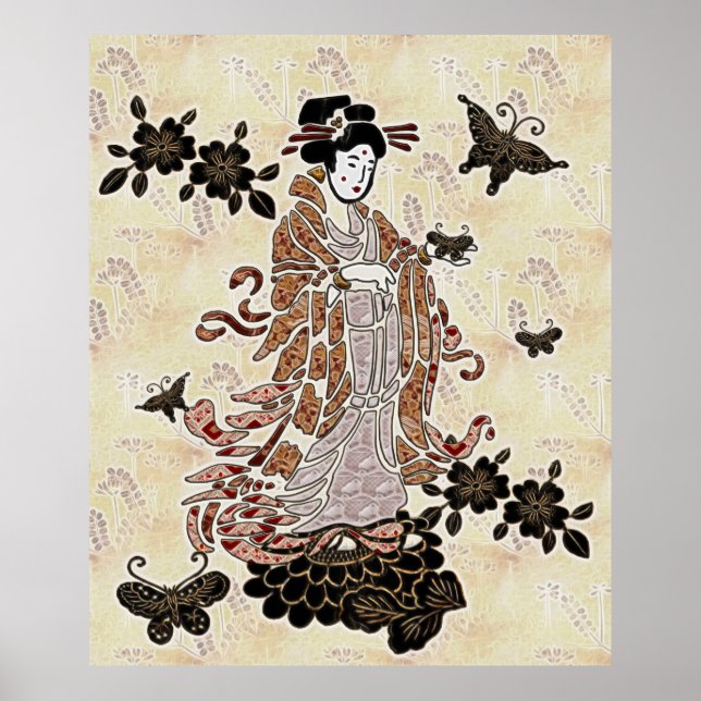 Póster Madame Butterfly (Frente)