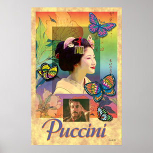 Póster Madame Butterfly