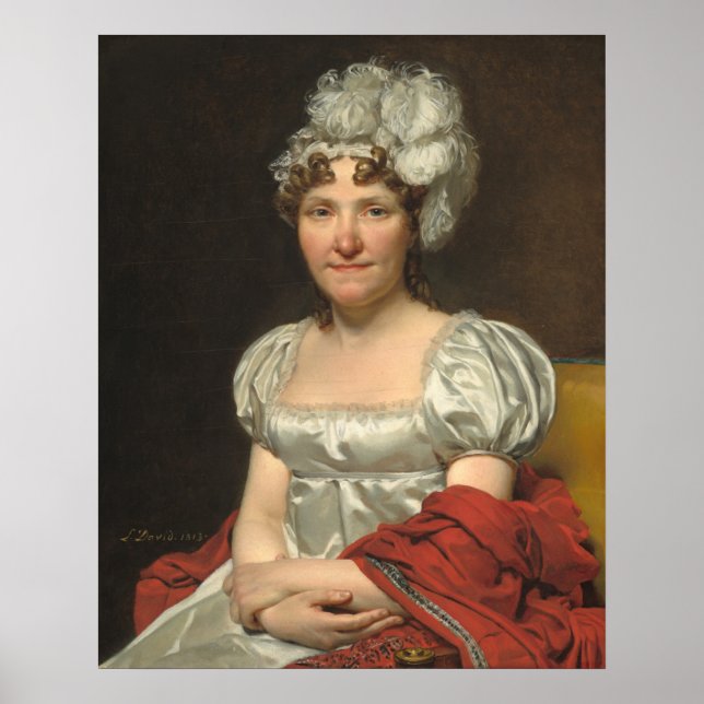 Póster Madame David - Jacques-Louis David Bella Artes (Frente)