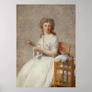 Póster Madame de Pastoret y su hijo