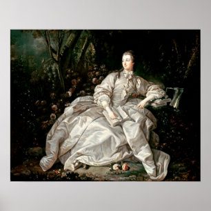 Póster Madame de Pompadour