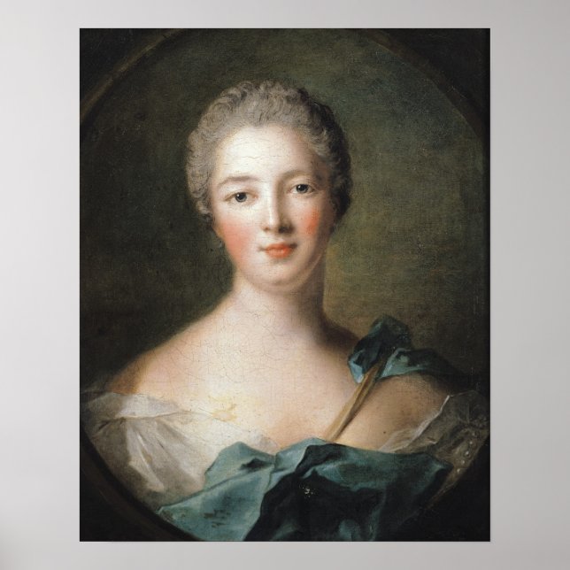Póster Madame de Pompadour 1748 (Frente)