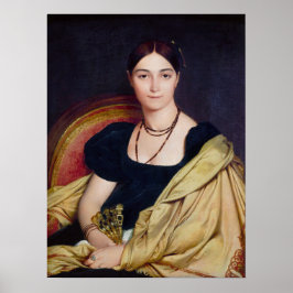 Póster Madame Duvaucey Jean Auguste Dominique Ingres