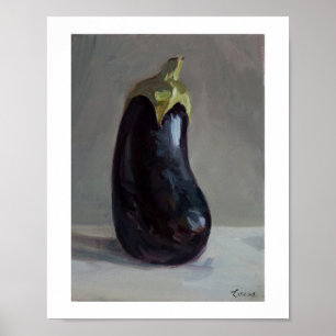 Póster Madame Eggplant