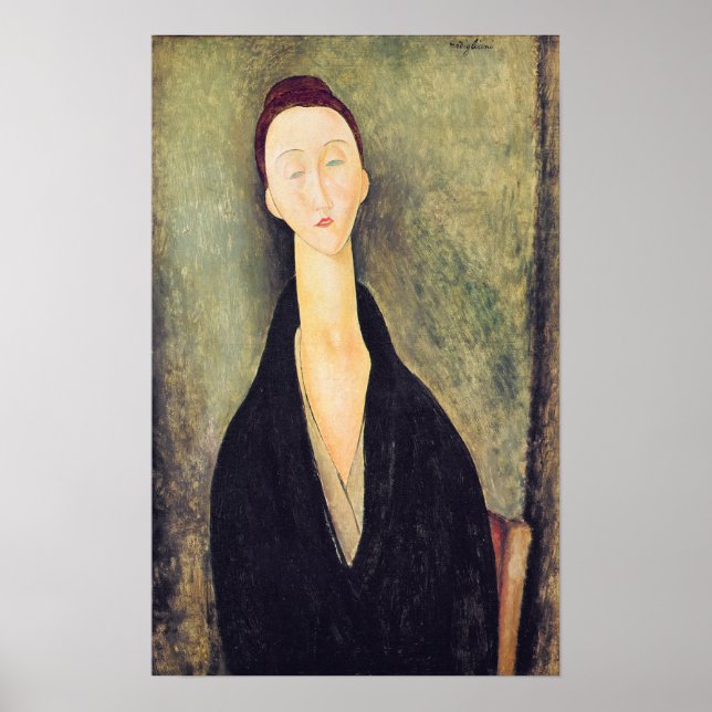 Póster Madame Hanka Zborowska, 1918 (Frente)