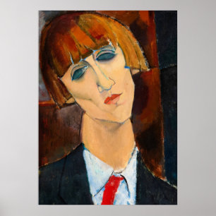Póster Madame Kisling, 1917 por Amedeo Modigliani