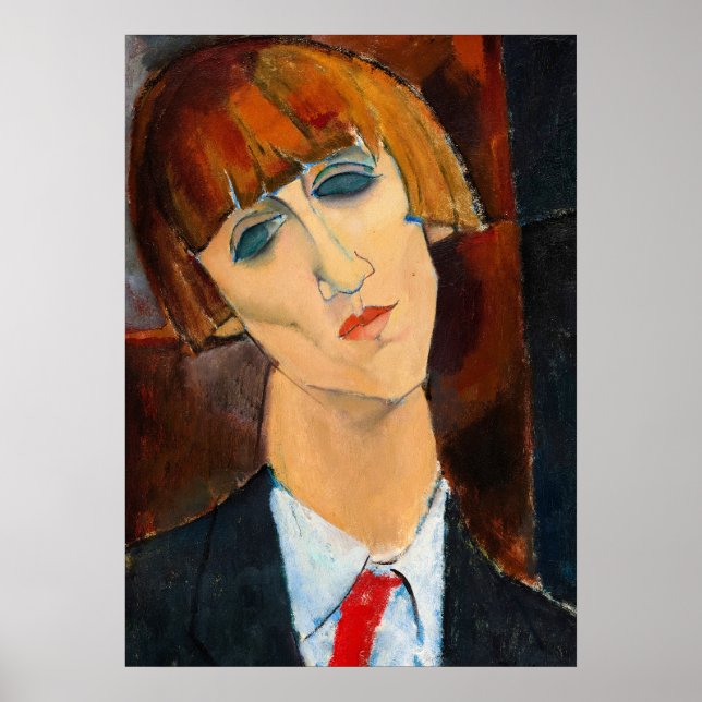 Póster Madame Kisling, 1917 por Amedeo Modigliani (Frente)