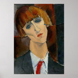 Póster Madame Kisling - Poster Bella Artes de Amedeo Modi