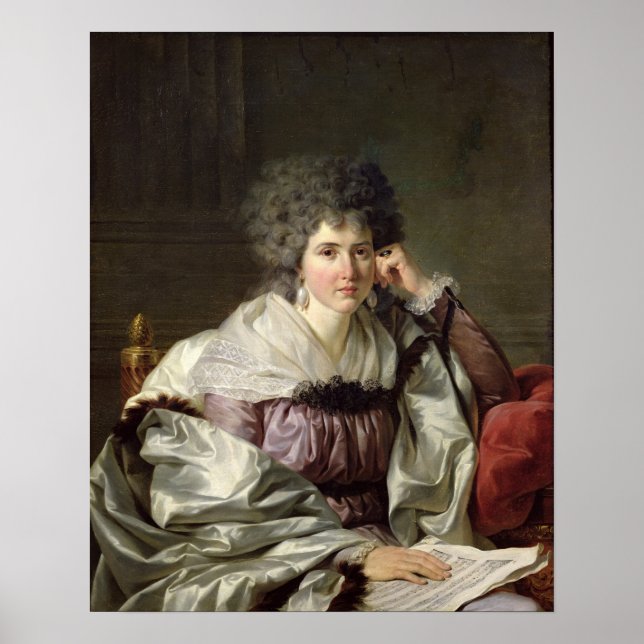 Póster Madame Nicaise Perrin, Catherine Deleuze (Frente)