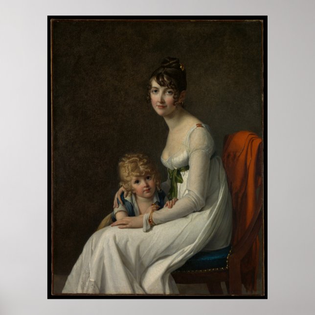 Póster Madame Philippe Panon Desbassayns de Richemont (Frente)