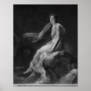 Póster Madame Recamier