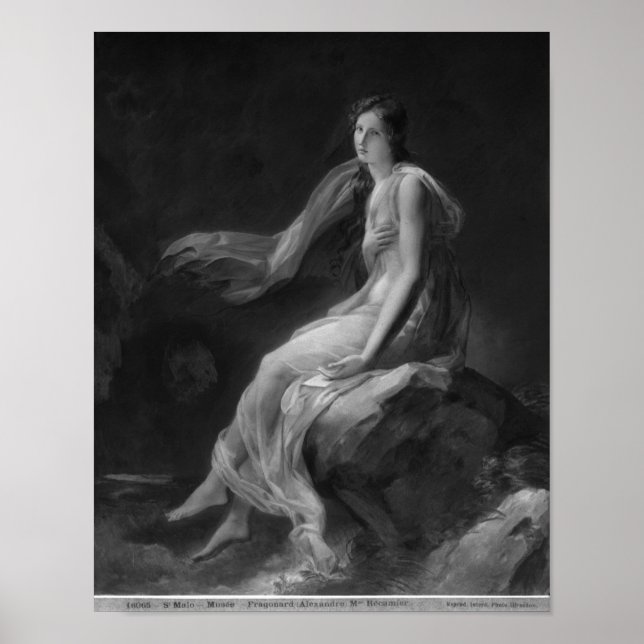 Póster Madame Recamier (Frente)