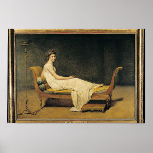 Póster Madame Recamier, 1800