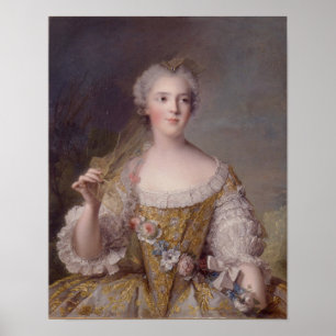 Póster Madame Sophie de Francia - Jean-Marc Nattier
