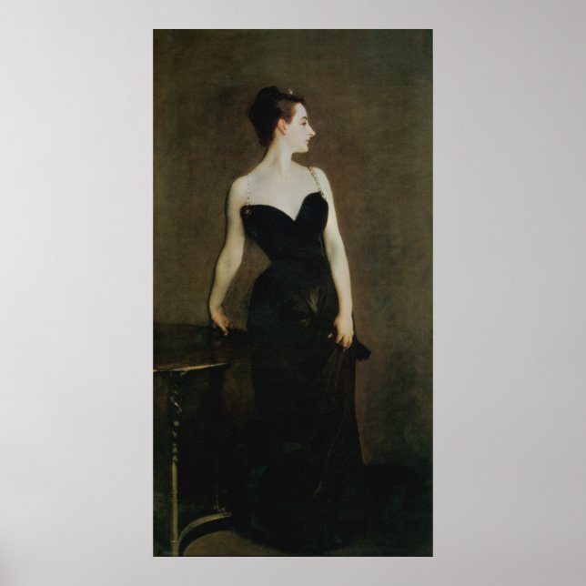Póster Madame X by John Singer Sargent (Frente)