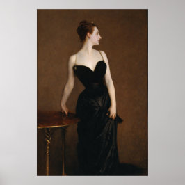 Póster Madame X de John Singer Sargent
