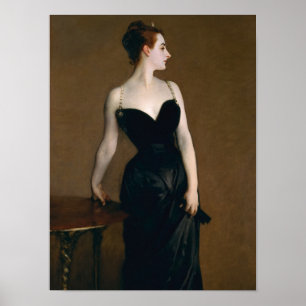 Póster Madame X de John Singer Sargent