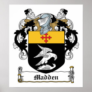 Póster Madden Family Crest