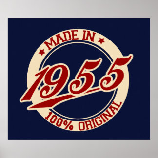 Póster Made In 1955