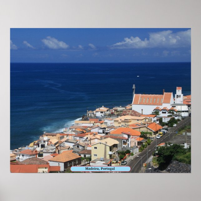 Póster Madeira, Portugal (Frente)