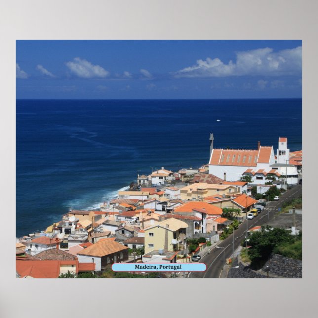 Póster Madeira, Portugal (Frente)
