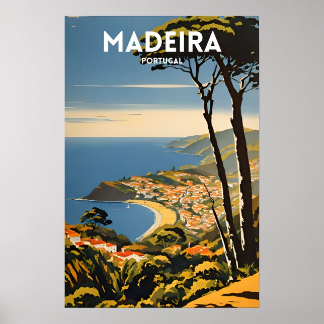 Póster Madeira Portugal (Frente)