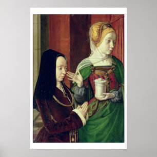 Póster Madeleine de Borgoña presentó por St Mary Magda