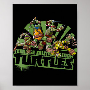 Póster Mademark X - Mujeres - Original Tmnt Nueva Serie T