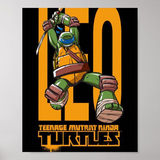 Póster Mademark X - - Tmnt Original Nuevo Leonardo (Frente)