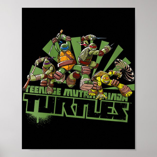 Póster Mademark X - Womens - Original Tmnt New Series Tea (Frente)