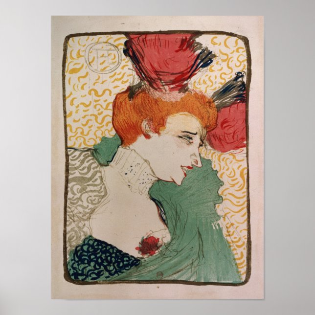 Póster Mademoiselle Marcelle Lender, 1895 (Frente)