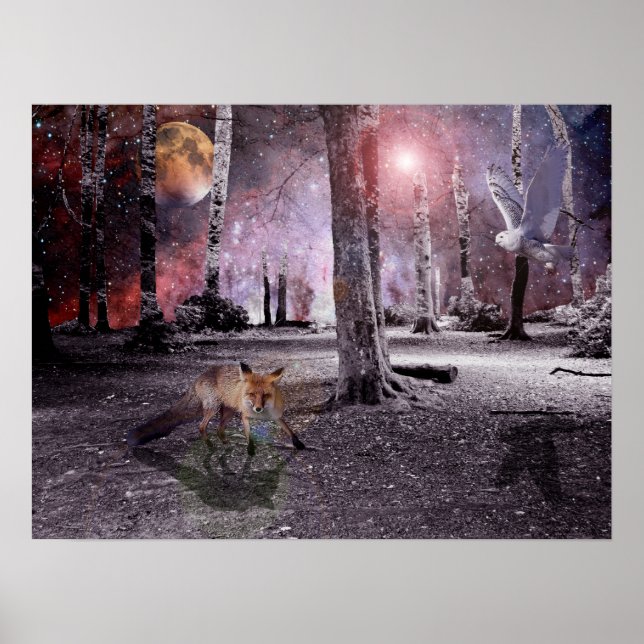 Póster Madera silenciosa (Frente)