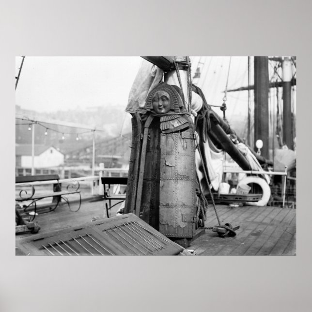 Póster Madera soltera, dispositivo de tortura: años 1910 (Frente)