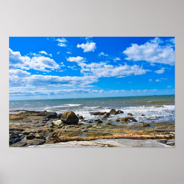 Póster Madison Beach, Connecticut (Frente)
