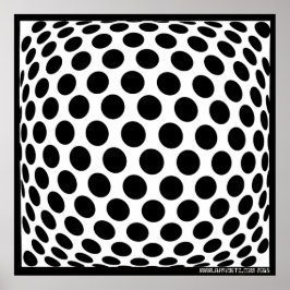 Póster Madison Op Art Poster