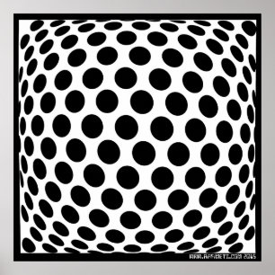 Póster Madison Op Art Poster