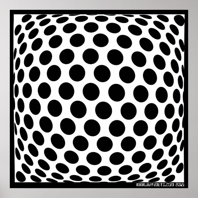 Póster Madison Op Art Poster (Frente)