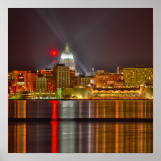 Póster Madison, WI