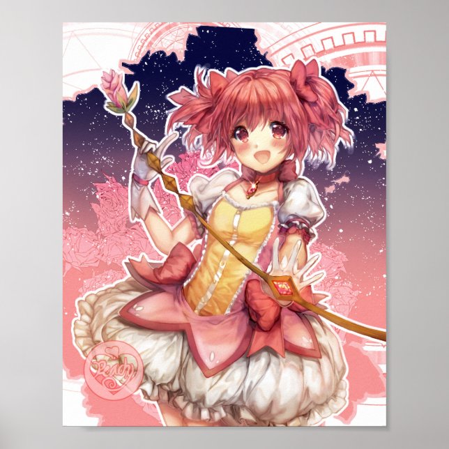 Póster Madoka Kaname (Frente)